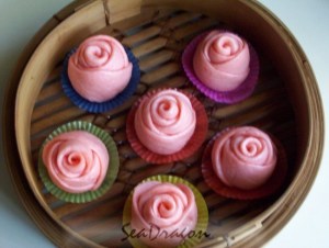 Steamed Rosebuds
