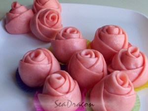 Steamed Rosebuds