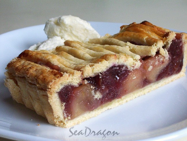 Tart Cherry & Apple Pie 13