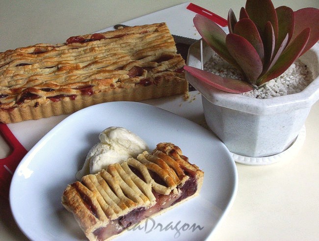 Tart Cherry & Apple Pie 15