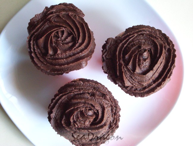 Banana Choc Chip Cupcakes