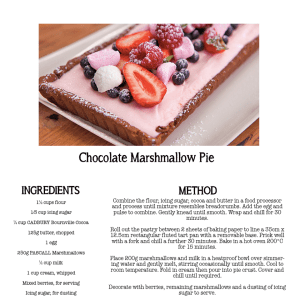 EG4EP30 Chocolate Marshmallow Pie