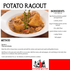 Potato Ragout