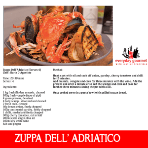 Zuppa Dell’Adriatico