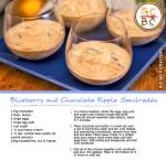 Blueberry and Chocolate Ripple Semifreddo (Adrian Richardson)