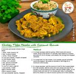 Chicken Tikka Masala with Coconut Quinoa (Zoe Bingley-Pullin)
