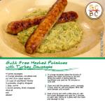 Guilt Free Mashed Potatoes with Turkey Sausages (Zoe Bingley-Pullin)