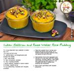 Indian Saffron and Rose Water Rice Pudding (Zoe Bingley-Pullin)
