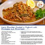 Lamb Shoulder Cooked in Yoghurt with Chickpeas and Silverbeet (Adrian Richardson)