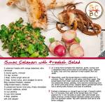 Sumac Calamari with Freekah Salad (Zoe Bingley-Pullin)